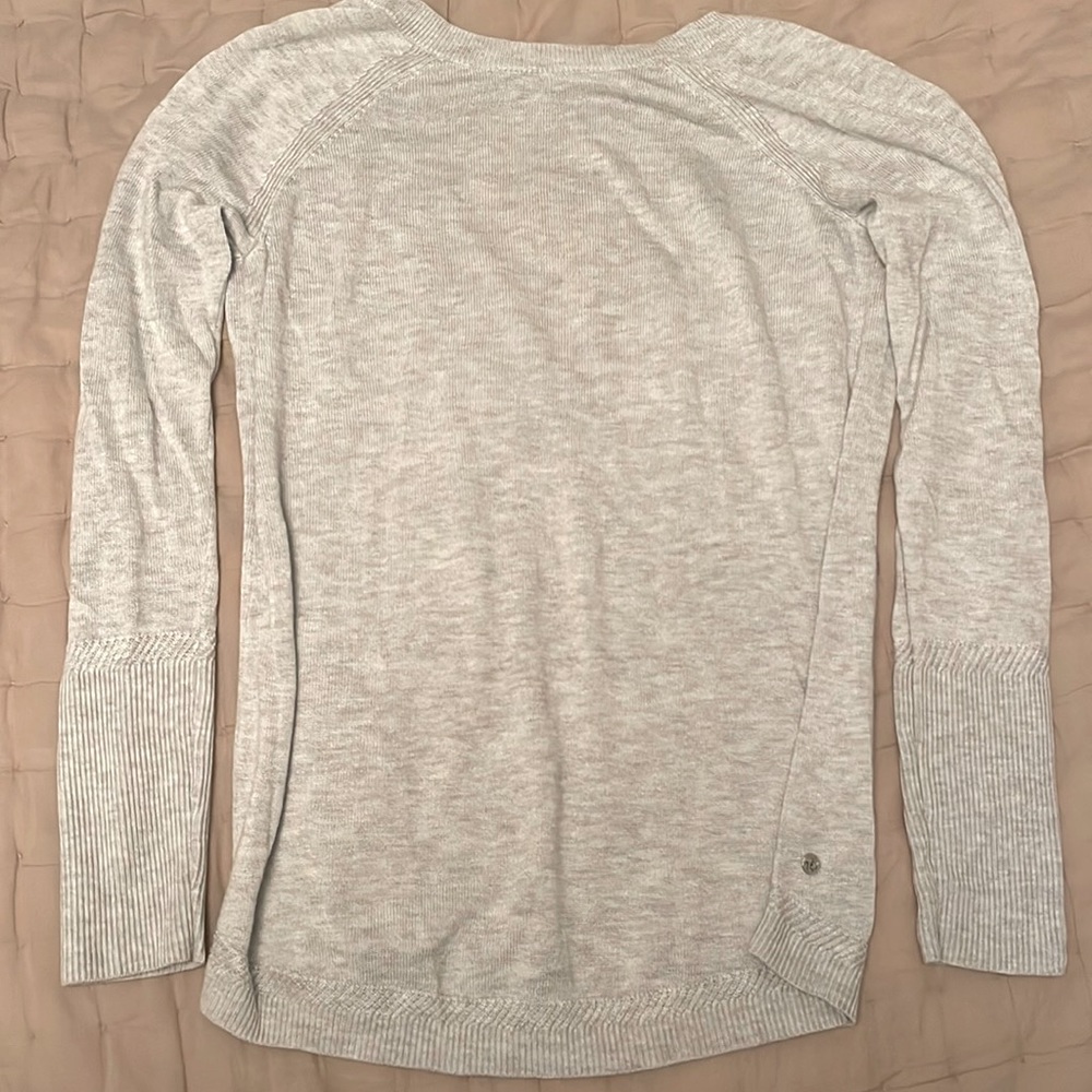 Lululemon Gray Heather Sweater size 8